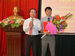 Ông Đào Văn Ninh được bổ nhiệm  Phó Giám đốc Sở Công Thương Hải Phòng