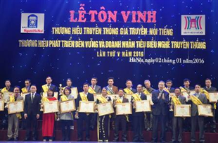 Thương hiệu truyền thống: Tôn vinh các giá trị văn hóa phát triển hội nhập