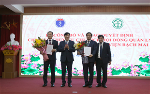 PGS, TS. Đào Xuân Cơ được bổ nhiệm làm Giám đốc Bệnh viện Bạch Mai