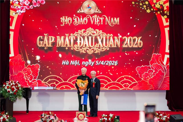 Gặp mặt đầu xuân Họ Đào Việt Nam năm 2026: Lan tỏa truyền thống - kết nối tương lai